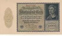 Alemania 10000 mark - Portrait by Albrecht D&uuml;rer - Reichsbanknote - Serial 17m - 1922