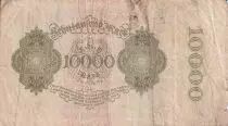 Alemania 10000 mark - Portrait by Albrecht D&uuml;rer - Reichsbanknote - Serial 17m - 1922