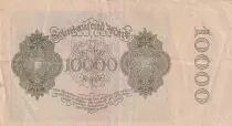 Alemania 10000 mark - Portrait by Albrecht D&uuml;rer - Reichsbanknote - Serial m - 1922