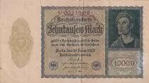 Alemania 10000 mark - Portrait by Albrecht D&uuml;rer - Reichsbanknote - Serial U - 1922