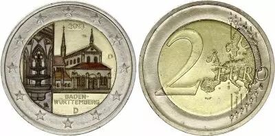 Alemania 2 Euros - Bade-Wurtemberg - Colorised - Varieties mints - 2013
