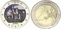 Alemania 2 Euros - Bayern - Colorised - D (Munich) - 2012