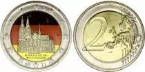 Alemania 2 Euros - Cologne Cathedral - Colorised - G Karlsruhe - 2011