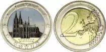 Alemania 2 Euros - Cologne Cathedral - Colorised - G Karlsruhe - 2011