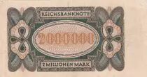 Alemania 2 Millionen Mark  - 1923 - Serial 063957