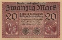 Alemania 20 Mark - 20-02-1918 - P.57