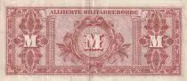Alemania 20 Mark soviet, blue on lt blue - 1944 - without F - VF - P.195d