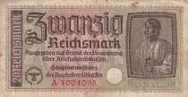 Alemania 20 Reichsmark - Occuped territories - WWII - ND (1940-1945) - P.R139