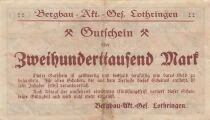 Alemania 200000 Pfennig - Bochum - Notgeld - 1923