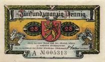 Alemania 25 Pfennig - Altenkirchen - 1921 - Notgeld