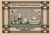 Alemania 25 Pfennig - Annaburg - 1921 - Notgeld
