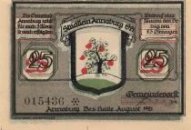 Alemania 25 Pfennig - Annaburg - 1921 - Notgeld