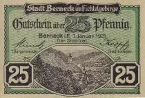 Alemania 25 Pfennig - Berneck - Notgeld - 1921