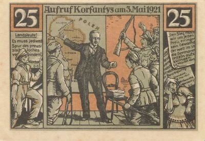 Alemania 25 Pfennig - Bielschowitz - 1921 - Notgeld