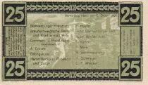 Alemania 25 Pfennig - Blankenburg am Harz - Notgeld - 1920