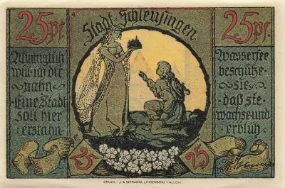 Alemania 25 Pfennig - Schleusingen - Notgeld