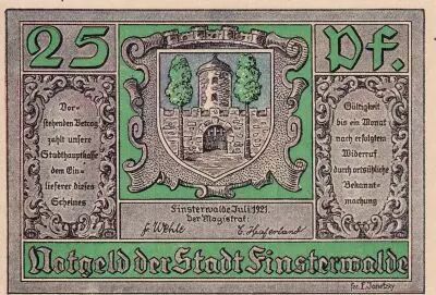 Alemania 25 Pfennig - Tondern - Notgeld - 1921