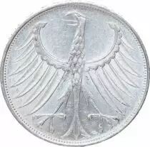 Alemania 5 Mark Imperial Eagle - 1972