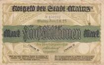 Alemania 5 Millionen Mark - State of Mainz - 1923