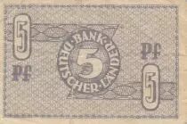 Alemania 5 Pfennig - Bank Deutscher Lander - 1948 - P.11a