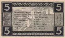 Alemania 5 Pfennig - Blankenburg am Harz - Notgeld - 1920
