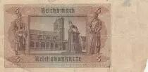 Alemania 50 Mark - Lion\'s monument - Serial L - 1942 - P.186a