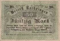 Alemania 50 Mark - Metz - 05-11-1918
