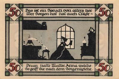 Alemania 50 Pfennig - Annaburg - 1921 - Notgeld