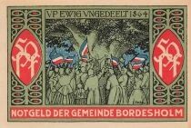 Alemania 50 Pfennig - Bordesholm - 1921 - Notgeld