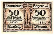 Alemania 50 Pfennig - Br&uuml;nberg - Notgeld - 1922
