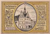 Alemania 50 Pfennig - Colditz - Notgeld - 1921