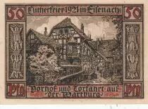 Alemania 50 Pfennig - Eifenach - Notgeld - 31-05-1921 - AU
