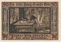 Alemania 50 Pfennig - Eifenach - Notgeld - 31-05-1921 - UNC