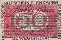 Alemania 50 Pfennig - Flensburg - Notgeld - 1920