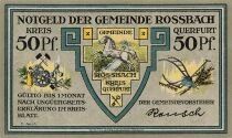 Alemania 50 Pfennig - Rossbach - Notgeld