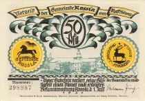 Alemania 50 Pfennig - Rossla - Notgeld - 1921