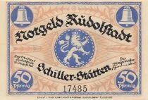 Alemania 50 Pfennig - Rudolstadt - Notgeld - 1921