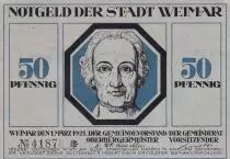 Alemania 50 Pfennig - Weimar - Notgeld - 1921