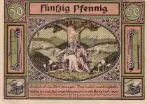 Alemania 50 Pfenning - Zella-Mehlis - Notgeld - 1921
