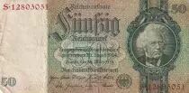 Alemania 50 Reichsmark - David Hansemann - 1933 - Serial S