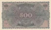 Alemania 500 Mark - Dresden - 01-07-1922 - Serial XI