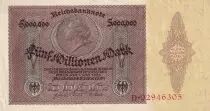 Alemania 50000 Mark - Head of woman - 1923 - Serial D - P.90