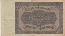 Alemania 50000 Mark Burgermaster Brauweiler - 1922 Serial B
