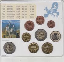 Alemania BU Euro Coin Set GERMANY 2012 (Workshop A)