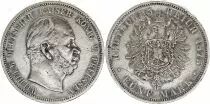 Alemania Germany, Prussia, Wilhelm I - 5 Mark 1875 B Hanover