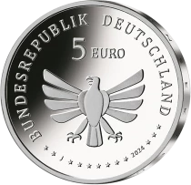 Alemania Girdled sawfly - 5 Euros colour 2024