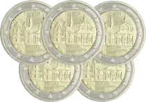 Alemania Set of 5 x 2 Euros Commemo. Germany 2013 - Baden-W&uuml;rttemberg (all 5 workshops)