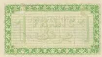 Algeria 1 Franc - Chambre de commerce of Alger - 03-09-1914 - Serial T.1
