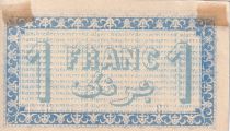Algeria 1 Franc - Chambre de commerce of Alger - 1919 - Serial P.33 - P.137-12