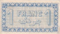 Algeria 1 Franc - Chambre de commerce of Alger - 1919 - Serial P.408 - P.137-12